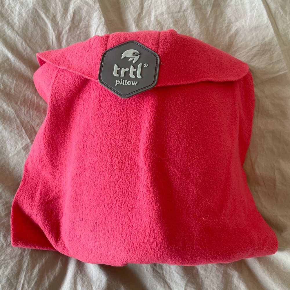 TRTL Travel Pillow - Coral